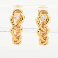 ミキモト ダイヤ K18(YG)