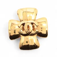 シャネル ココマーク GP ブローチ 97P ゴールド