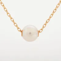 ミキモト パール K18(YG) 約7.5mm