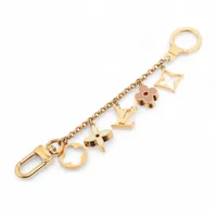 ルイ・ヴィトン フルールドゥ モノグラム M65111 GP チャーム FJ0196 ゴールド