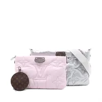 ヴィトン LVピロー マキシミュルティ ポシェットアクセソワール M21056 シルバー