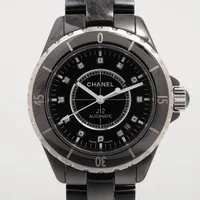 シャネル J12 H1626 CE×SS AT ブラック文字盤