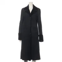 ジルサンダー ムートン コート 34 ブラック