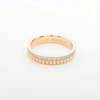 ブシュロン キャトル ラディアント マリッジ ダイヤ 750(YG×WG) 48