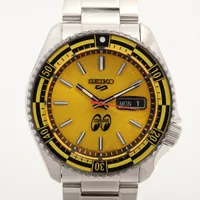 セイコー 5スポーツ 4R36-16K0 SS AT イエロー文字盤