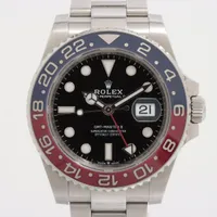 ロレックス GMTマスター Ⅱ 126710BLRO SS AT ブラック文字盤