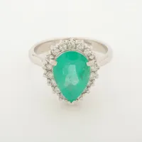 ノンブランド エメラルド ダイヤ Pt900