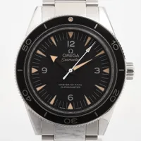 オメガ シーマスター 300 マスターコーアクシャル クロノメーター 233.30.41.21.01.001 SS AT ブラック文字盤