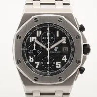 オーデマピゲ ロイヤルオーク オフショア 25721ST.OO.1000ST.08.A SS AT ブラック文字盤