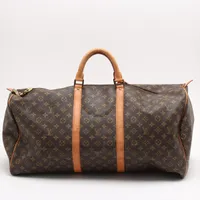 ヴィトン モノグラム キーポル60 M41422 ブラウン