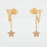 ディオール Petit CD プチCD GP×フェイクパール ピアス(両耳用