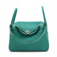 エルメス リンディ26 トリヨンクレマンス ヴェールヴェルティゴ シルバー金具