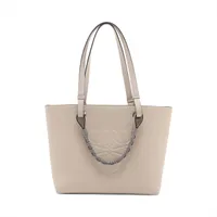 ロエベ アナグラム レザー 2WAYトートバッグ ベージュ