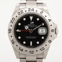 ロレックス エクスプローラーⅡ 16570T SS AT ブラック文字盤