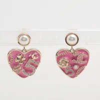 シャネル アクセサリー ピアス ココマーク ハートの買取実績価格一覧