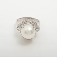 ノンブランド パール ダイヤ Pt900