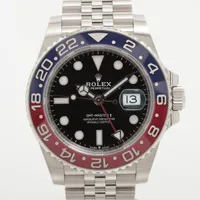 ロレックス GMTマスター Ⅱ 126710BLRO SS AT ブラック文字盤