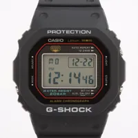 カシオ Gショック DW-5000R-1AJF SS×ラバー ソーラー デジタル文字盤