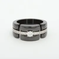 シャネル ウルトラ ダイヤ 750(WG)×セラミック 56 ダイヤ直径約3.45mm