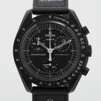 オメガ ジュネーブ ダイナミック TOOL102 SS×革 手巻き 青文字盤 AB