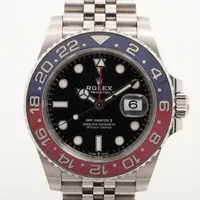 ロレックス GMTマスター Ⅱ 126710BLRO SS AT ブラック文字盤