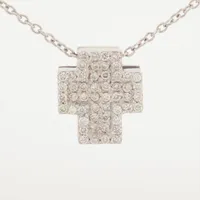 ポンテヴェキオ クロス ダイヤ K18WG