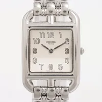 エルメス ケープコッド CC1.210 SS QZ シルバー文字盤