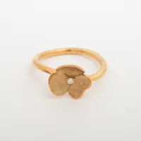 トレセンテ ダイヤ K18(YG)