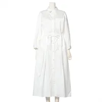 エルメス コットン ワンピース 24SS 36 ホワイト