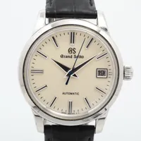 グランドセイコー エレガンスコレクション SBGR261 SS×社外革 AT アイボリー文字盤