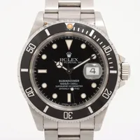 ロレックス サブマリーナーデイト 16610 SS AT ブラック文字盤