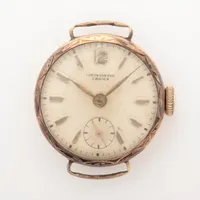 ノーブランド YG 手巻き シルバー文字盤