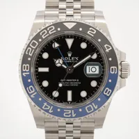 ロレックス GMTマスター Ⅱ 126710BLNR SS AT ブラック文字盤