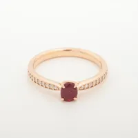 ノンブランド ルビー ダイヤ K18