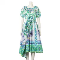 プラダ コットン ワンピース 18年 36 マルチカラー