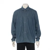 ルイ・ヴィトン コットン デニムシャツ サイズ不明 ブルー