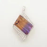 ノンブランド アメトリン ダイヤ Pt900