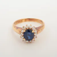 ノンブランド サファイア ダイヤ 18K