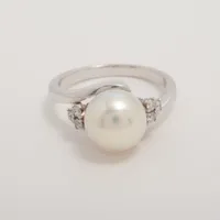 ミキモト パール ダイヤ Pt900 約9.0mm