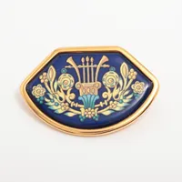 エルメス ツイリー GRANDE TENUE 馬の礼装 シルク スカーフ ネイビー