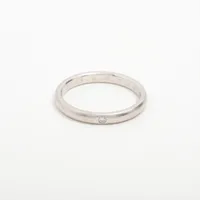 ティファニー スタッキングバンド 1P ダイヤ Pt950