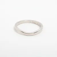 カルティエ バレリーナ カーブ ウェディング Pt950 56