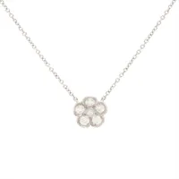 ティファニー ガーデンフラワー ダイヤ Pt950