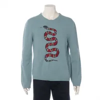 グッチ ウール ニット L マルチカラー