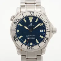 オメガ シーマスター プロフェッショナル 2263.80 SS QZ ブルー文字盤