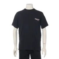 バレンシアガ コットン Tシャツ XS ブラック