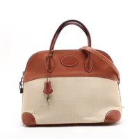 エルメス ボリード35 クリノラン ゴールド シルバー金具