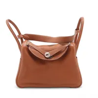 エルメス リンディ30 トリヨンクレマンス ゴールド シルバー金具