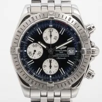 ブライトリング クロノマット A13356 SS AT ブラック文字盤