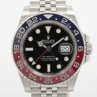 ロレックス GMTマスター Ⅱ 126710BLRO SS AT ブラック文字盤